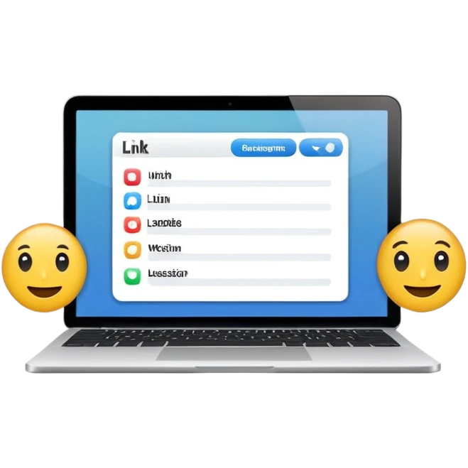 website link emoji