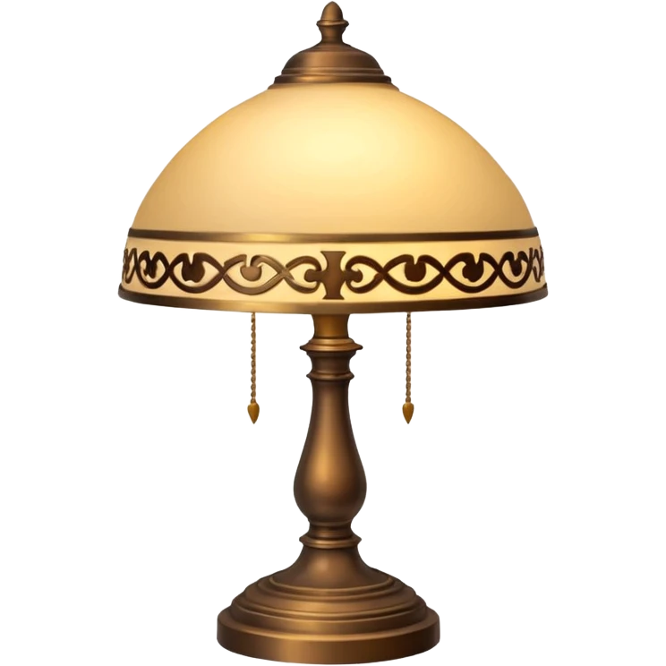 classical lighting lamp emoji