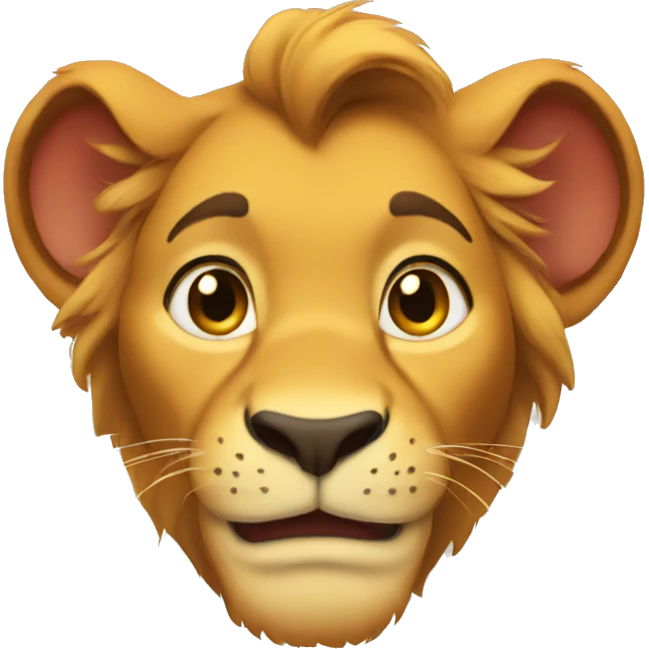 Simba emoji