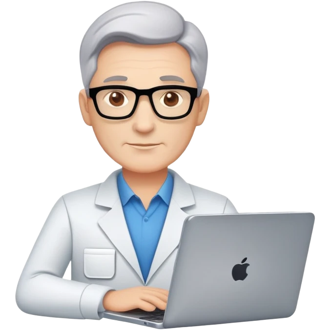 Middle IT Specialist with laptop and tablet, confident pose, moderately experienced face, showing mid-level technical skills emoji