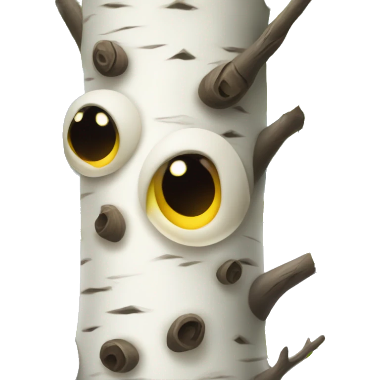 Birch tree emoji