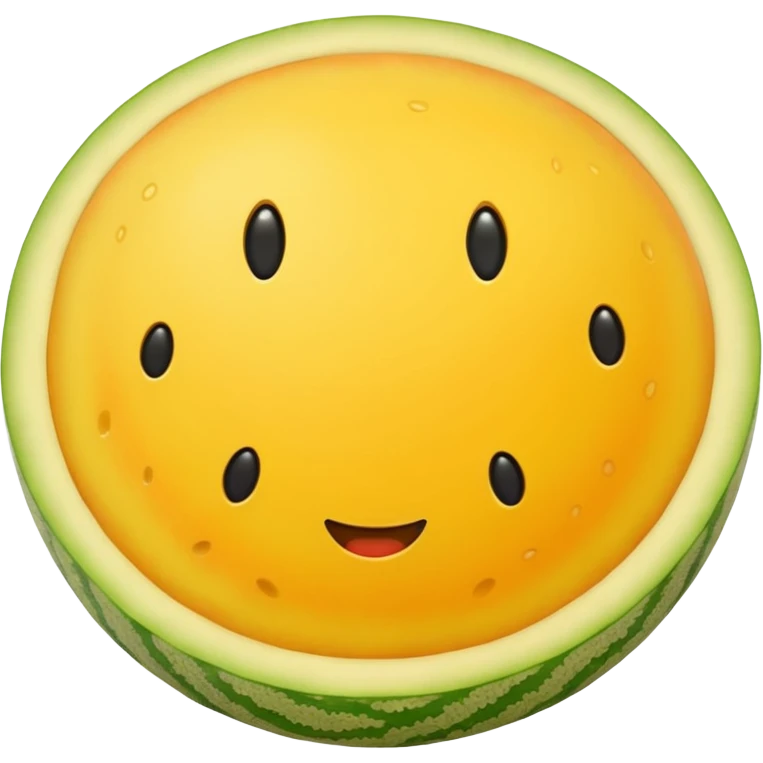 yellow melon emoji