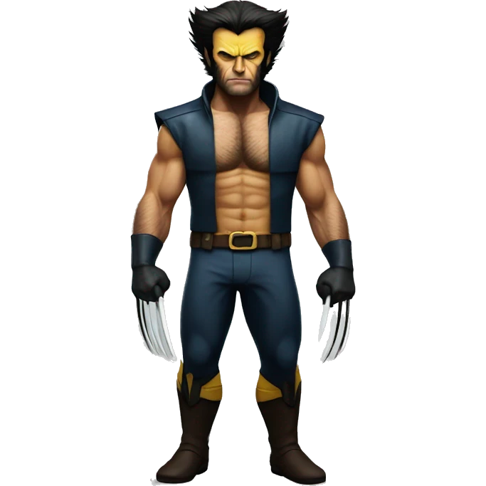 full body wolverine emoji