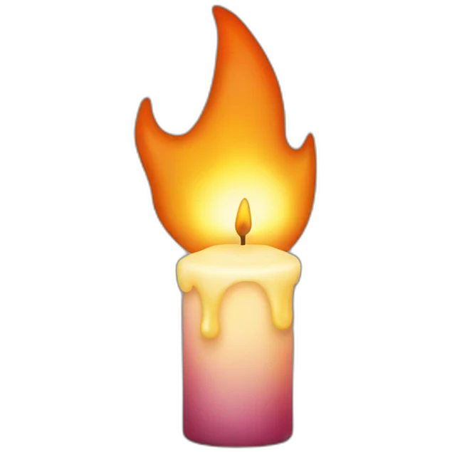 burning candle emoji