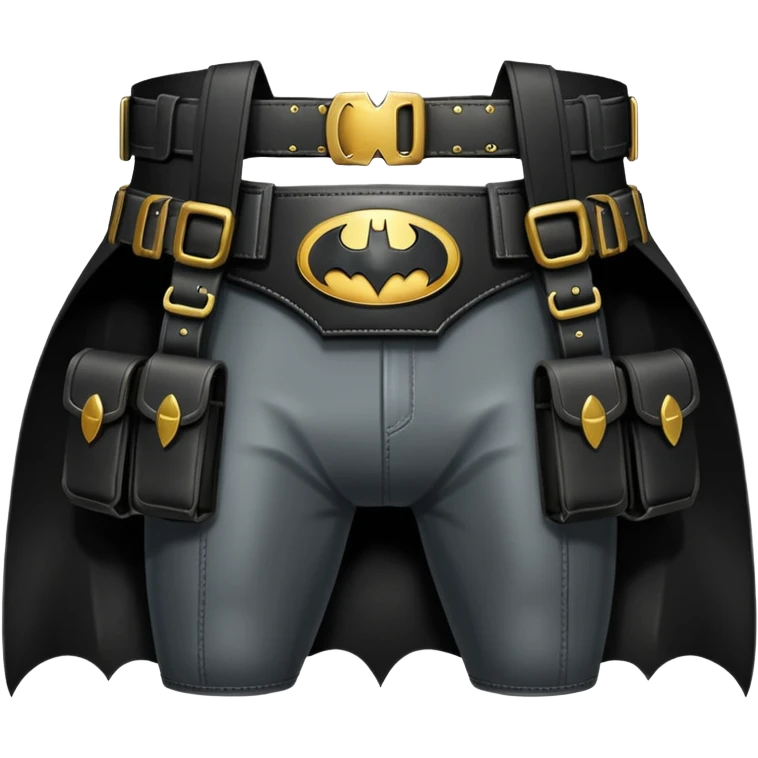 Batman's utility belt, simple emoji
