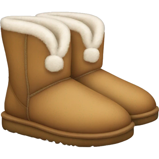 Uggs slippers emoji