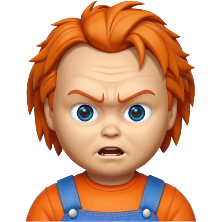 Un emojin de chuky emoji