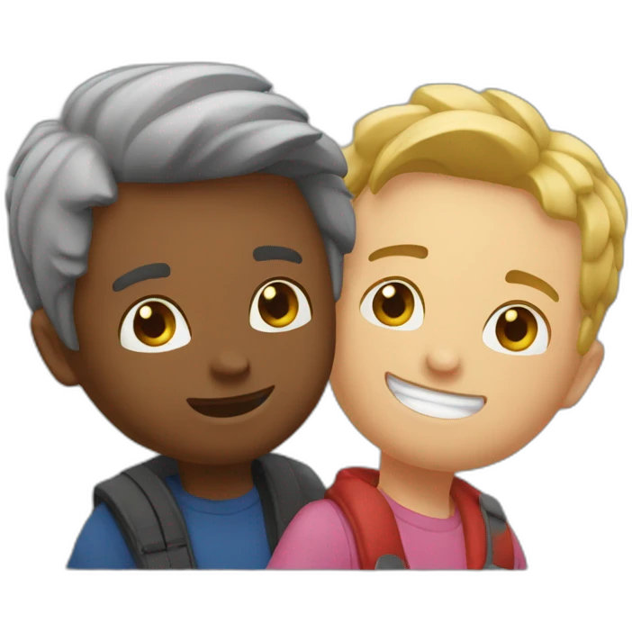 Mec en marcel emoji