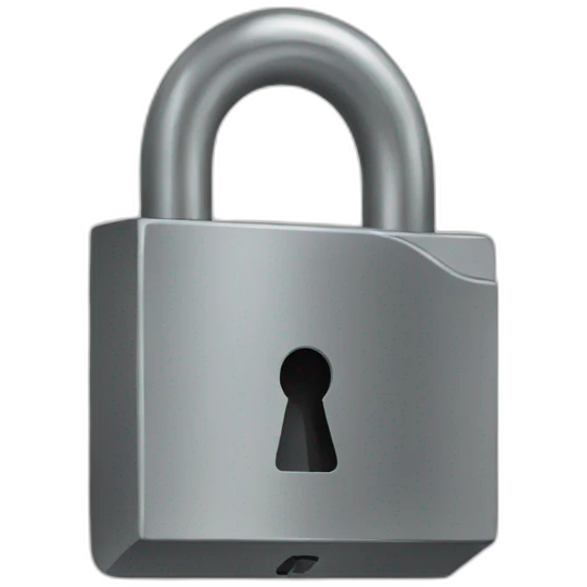lock emoji
