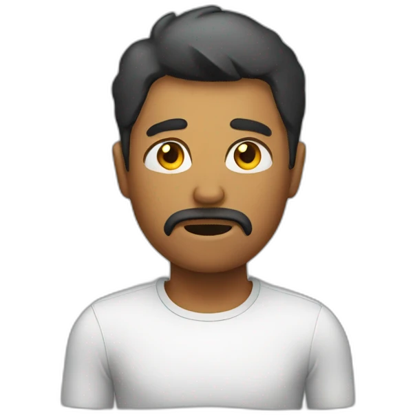 men stress emoji