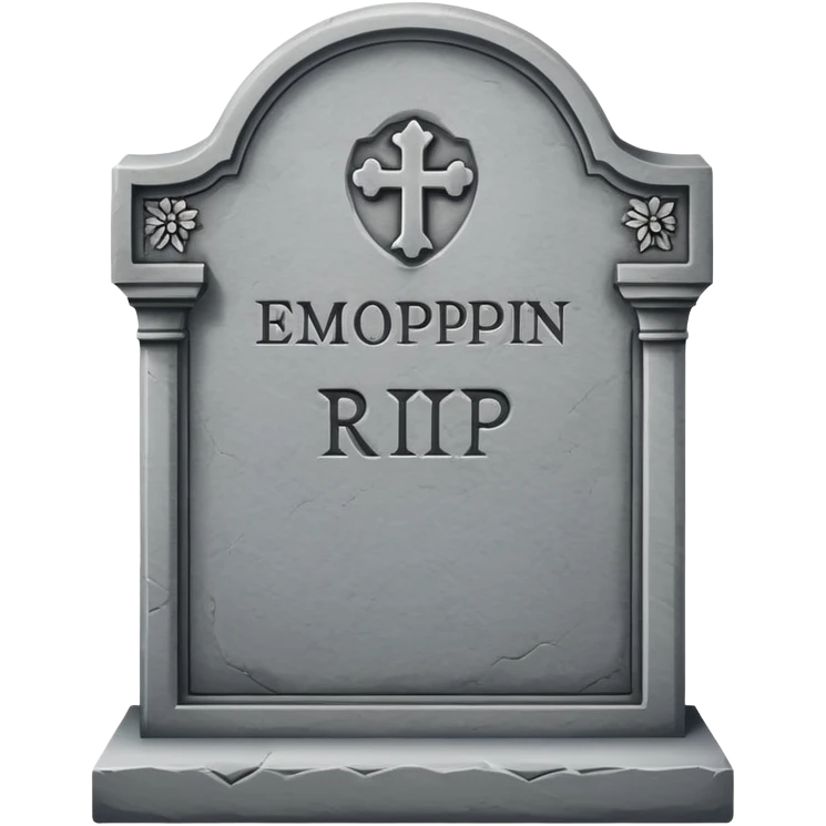 r.i.p. emoji