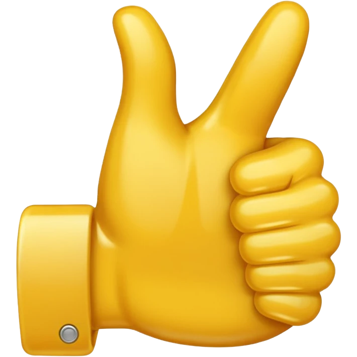 thumbs up emoji, positive and bold emoji
