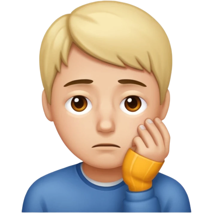 Big sigh for studying emoji