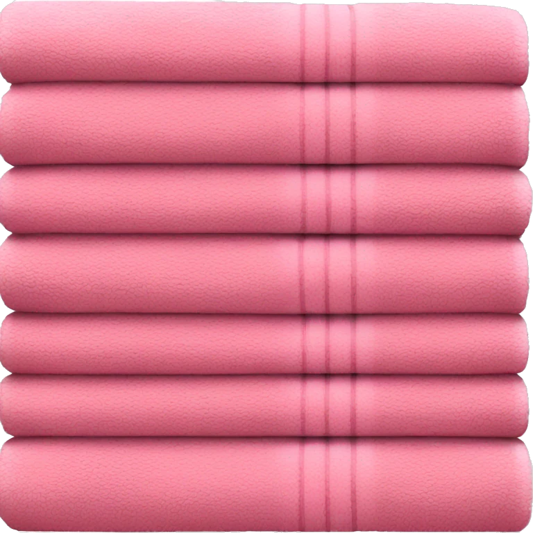 Pink towels emoji