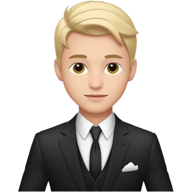 male dancer with suit clothes emoji