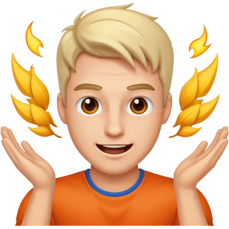 energetic man emoji