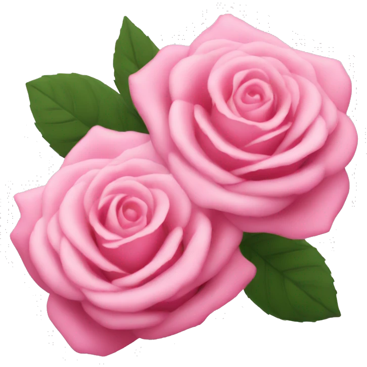 Pink roses emoji