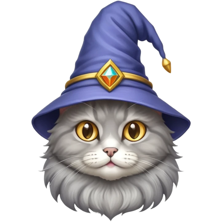 Wizard cat emoji