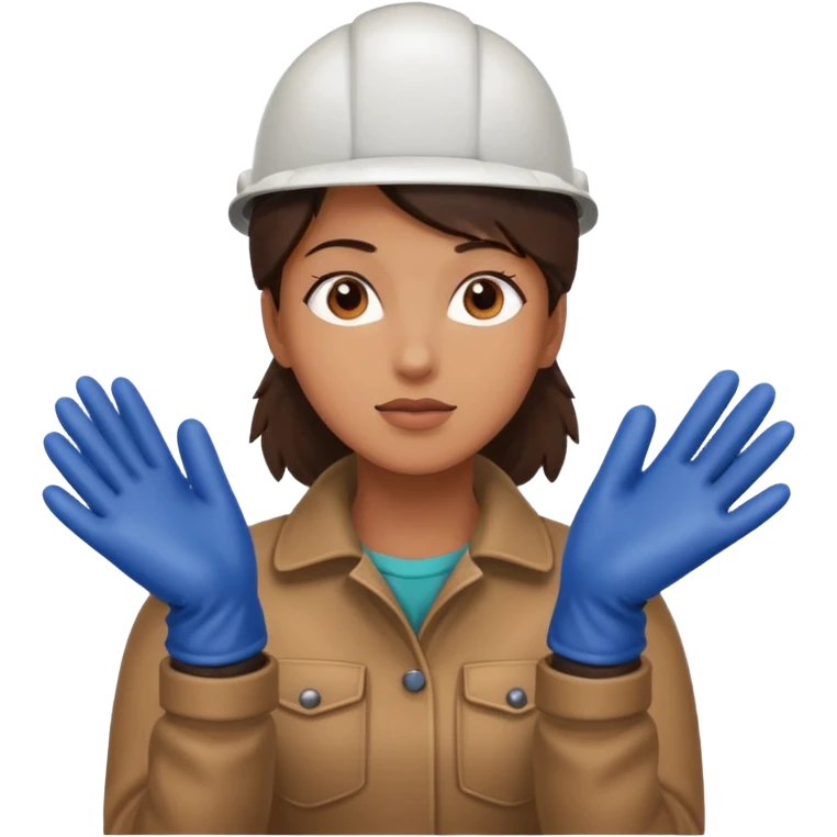 Stair Spotter + gloves emoji
