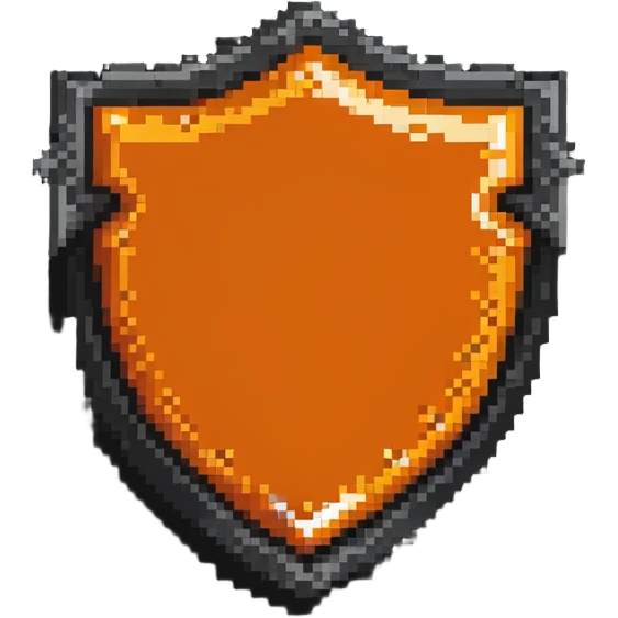 Orange HTML5 shield logo, web icon emoji