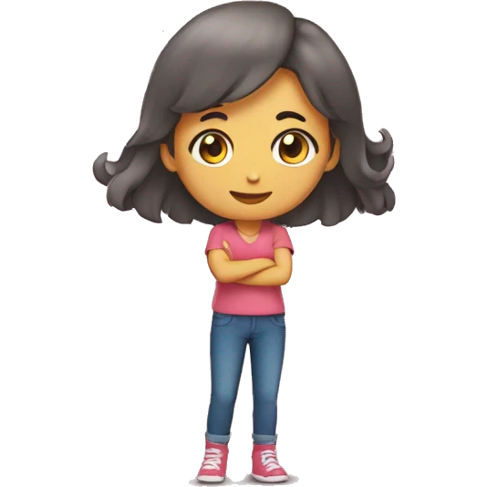 En corazón que en medio diga Katia  emoji