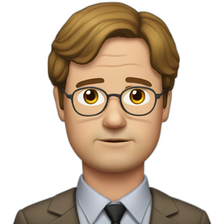 dwight schrute emoji
