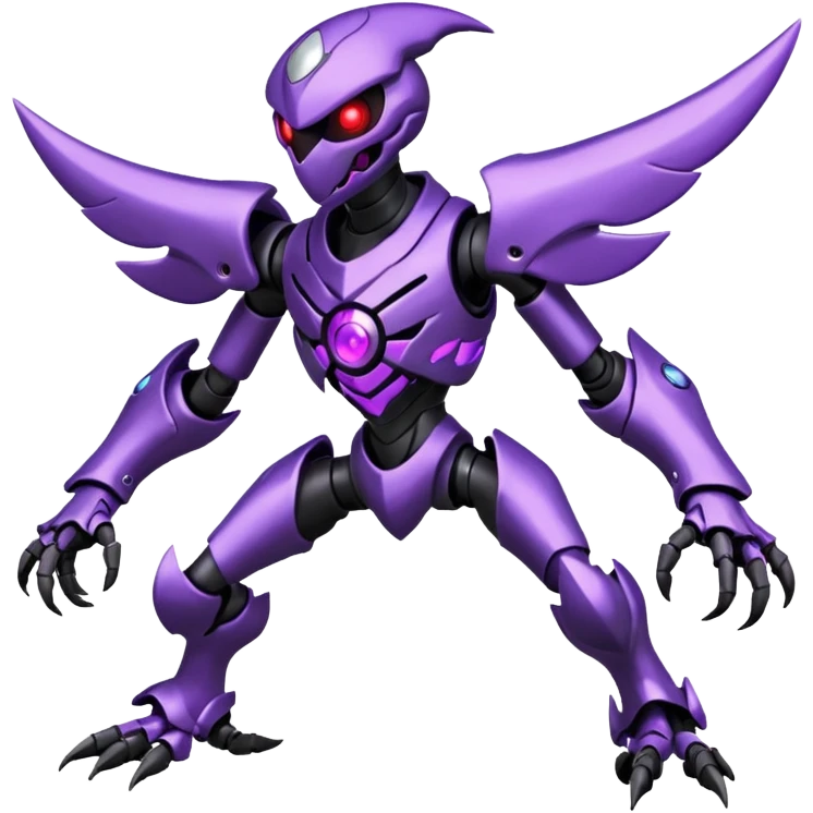 Duskull-Darkrai-Genesect-Fakémon-fusion (full body) emoji