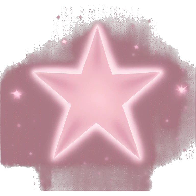 Three small light pink , 4-pointed sparks grouped together. The stars have a slightly elongated shape, giving them a twinkling effect. They vary in size, with the largest star in the center and two smaller stars on either side.  emoji