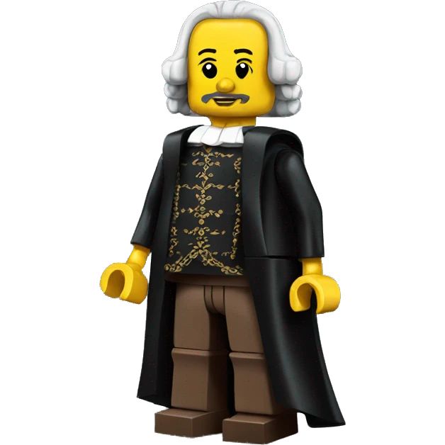 WILLIAM SHAKESPEARE lego full body emoji