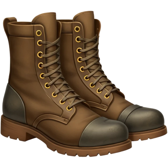 soldier shoes emoji