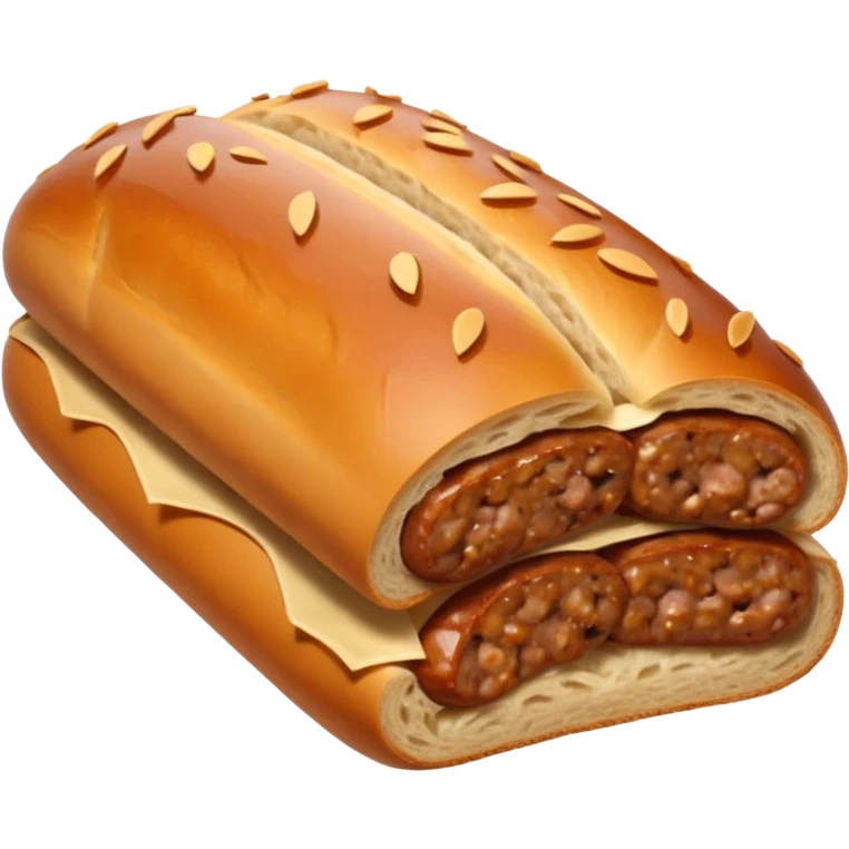 sausage bread emoji