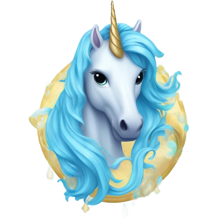 Aquarius unicorn amatisth emoji