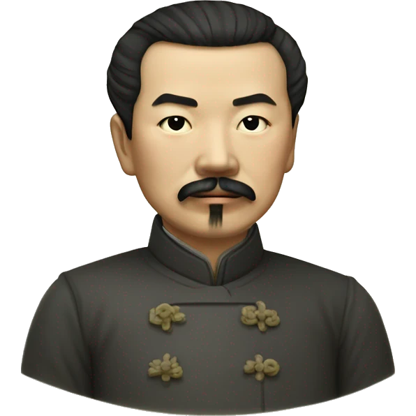 Lu Xun (1881-1936), one of the earliest and best-known modern Chinese writers emoji