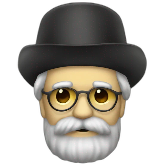 karl marx a skullcap emoji