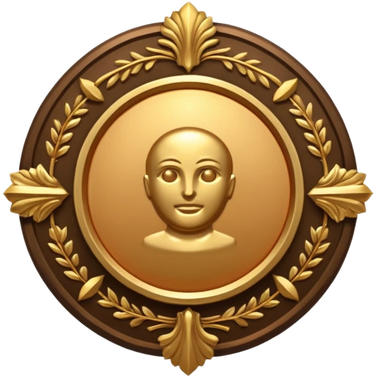 Create a gold emblem that says "Bronze Early Supporter" emoji