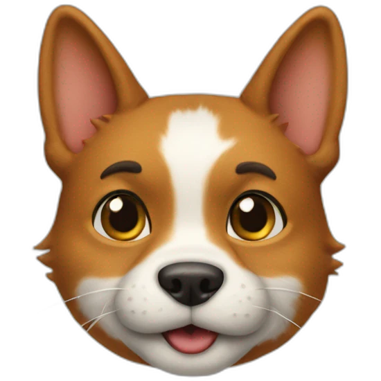 Dog puss in boots emoji