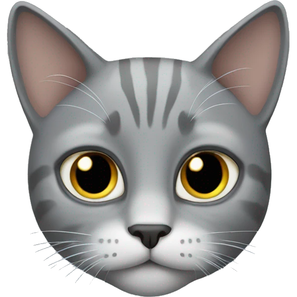 gray cat emoji