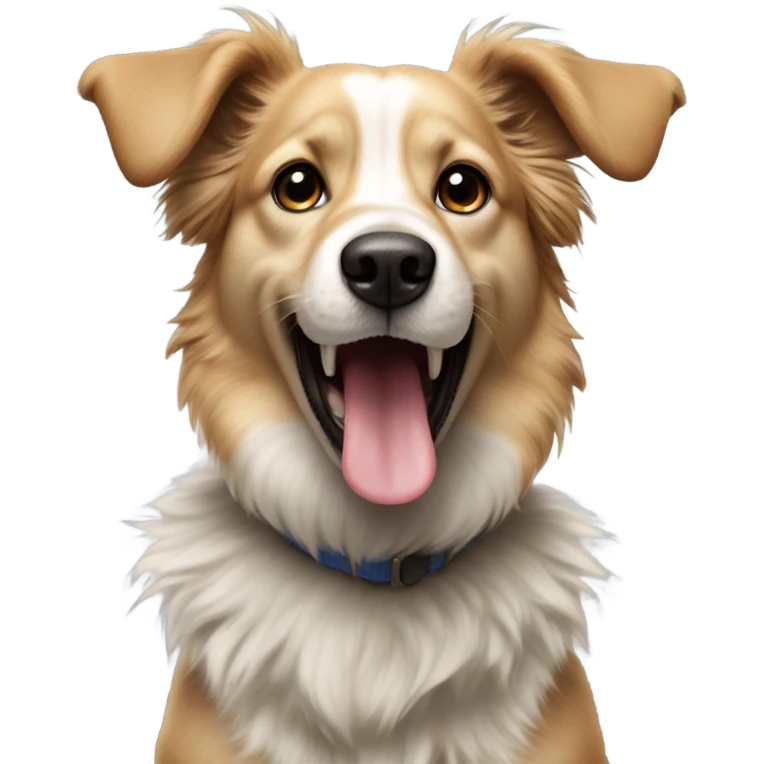 dog barking emoji