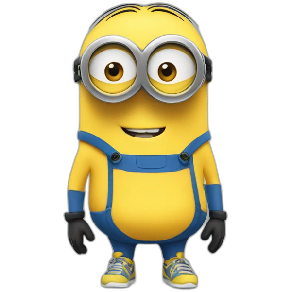 minion in sport clothing emoji