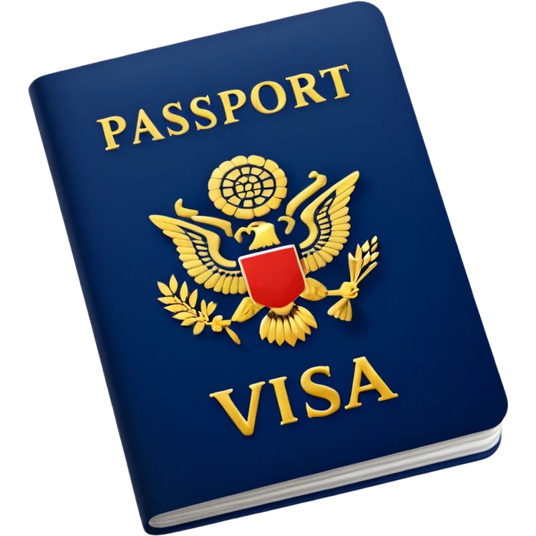 passport and visa emoji