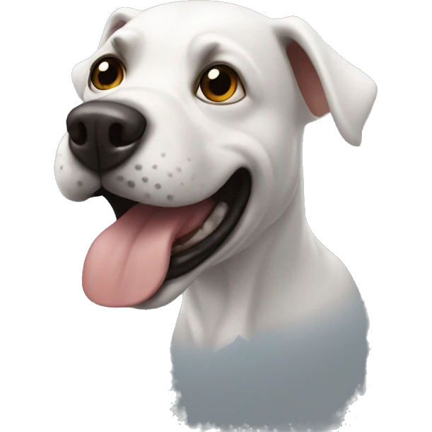 Dog supermen emoji