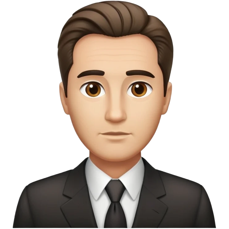 professional man with neat hair, business attire, professional appearance, named Fidel Chenèt emoji
