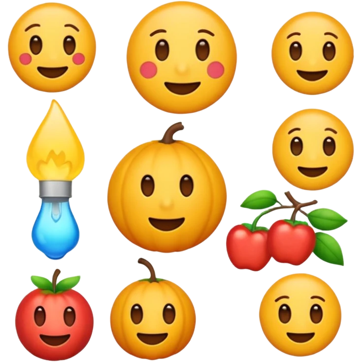 Emojis de outono aesthetic ios  emoji