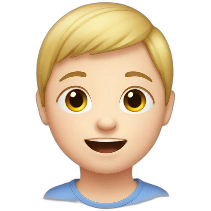 child with down syndrome emoji