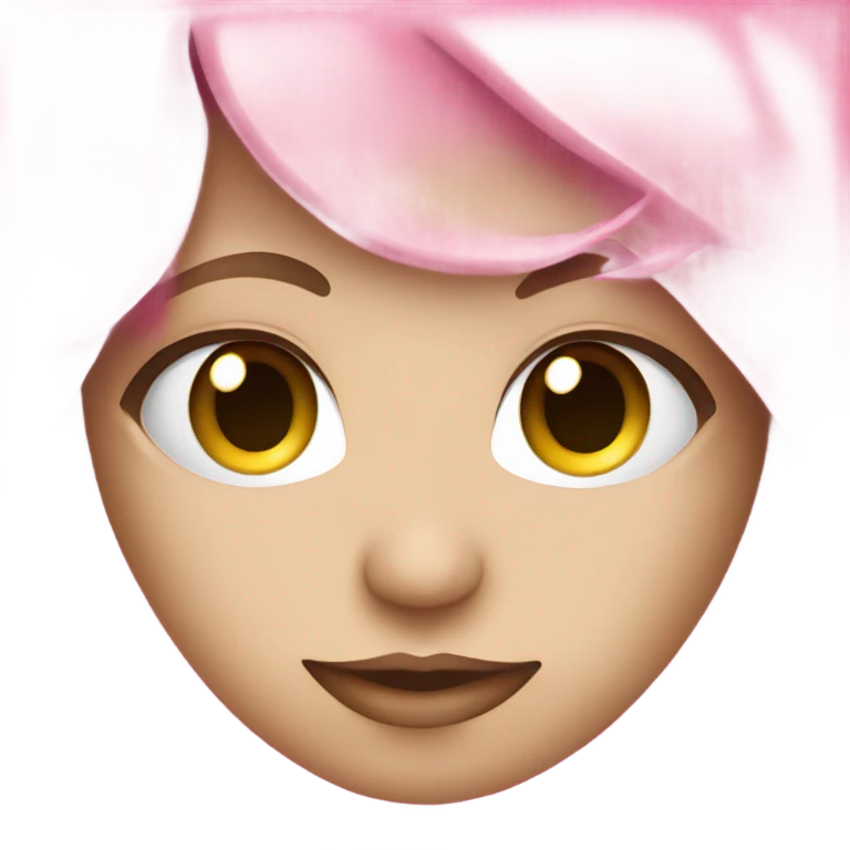 Pink vinyl  emoji