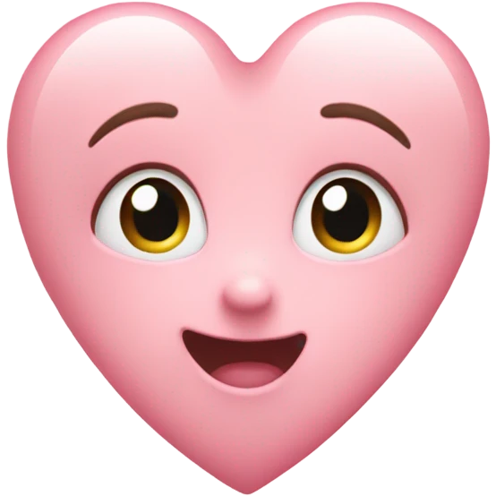 baby pink heart emoji