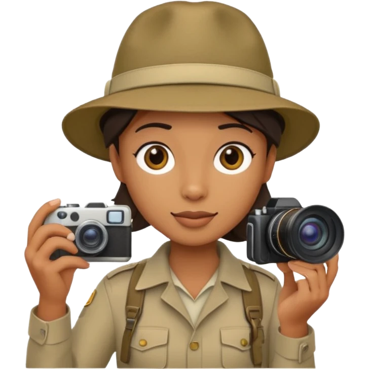 
wild life photographer emoji