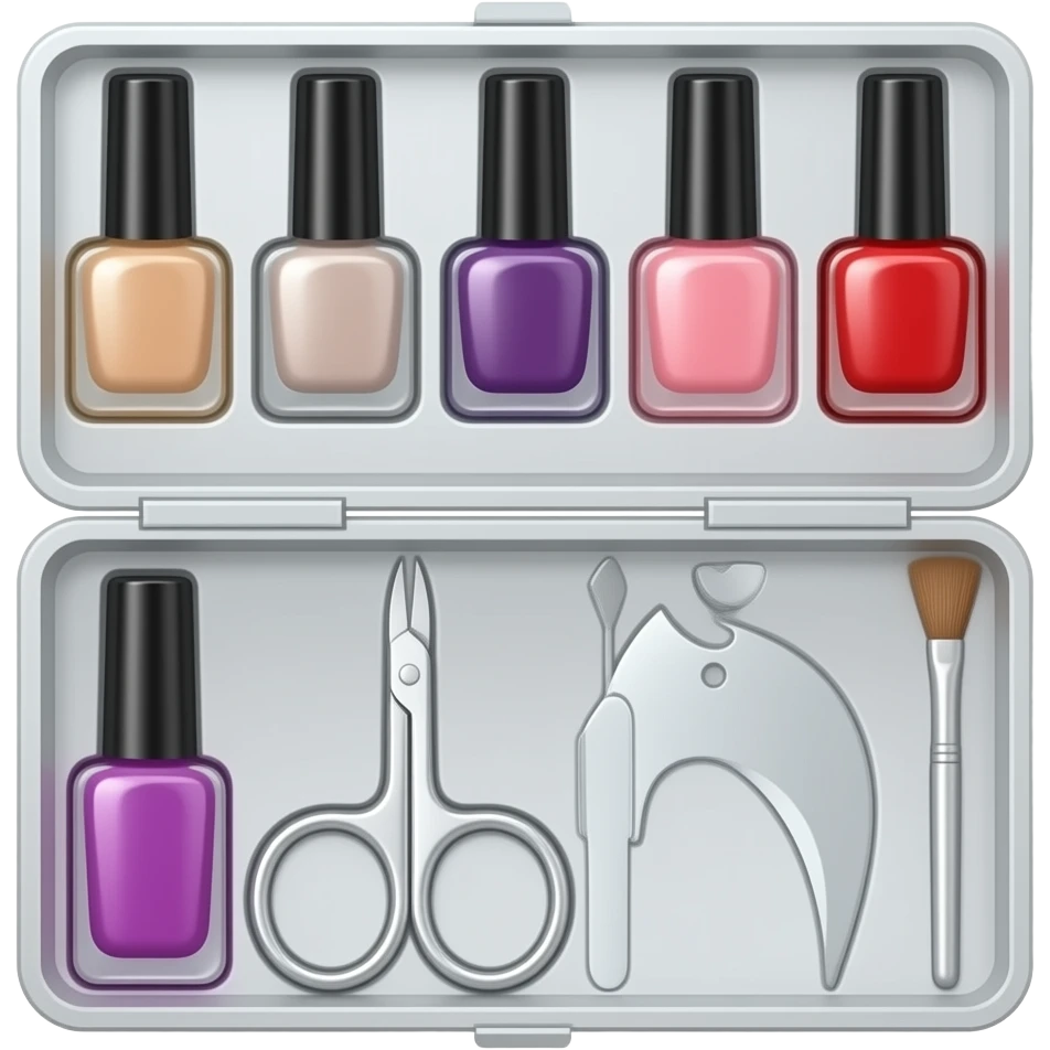 Nail set emoji