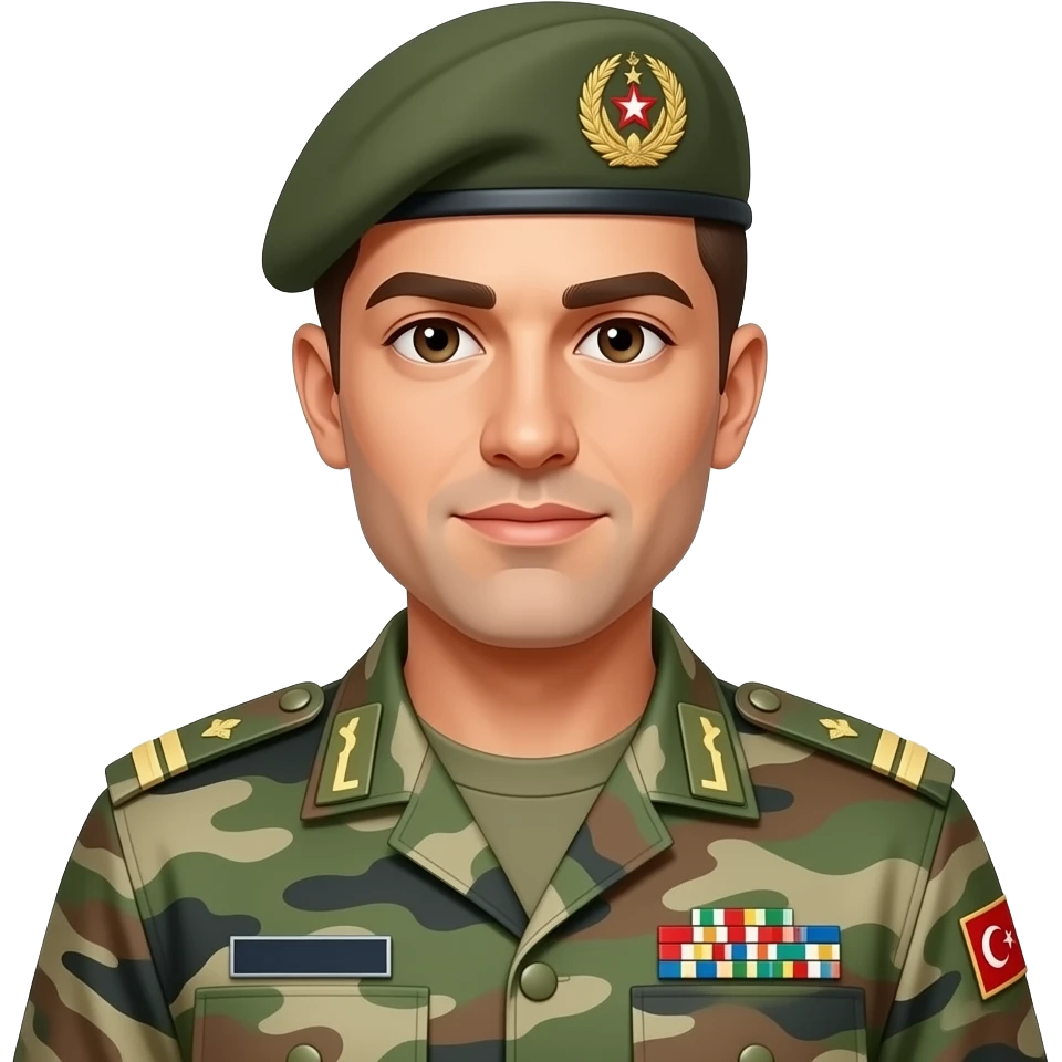 Türk kara kuvvetleri astsubay üstçavuş rütbesi emoji