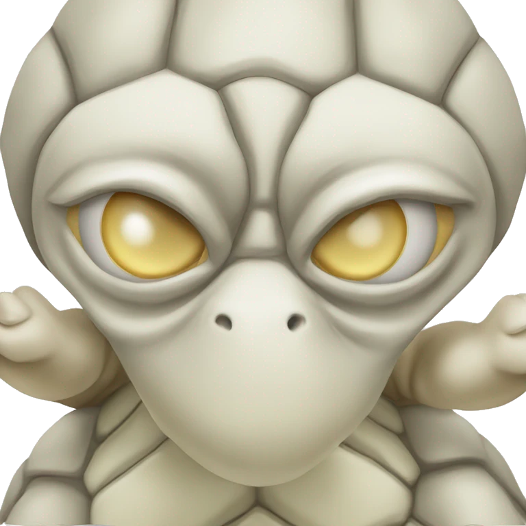 Tortue blanche  emoji